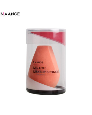 Maange 1pc Microfiber Fluff Surface Cosmetic Puff Velvet Makeup Sponge Powder Foundation