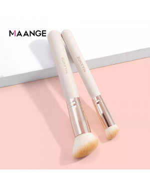 Maange 2pcs Flawless Classic Foundation Brush & Concealer Brush