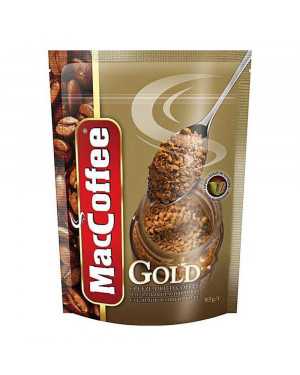 Maccoffee Gold Freeze Dried Coffee Pouch 95Gm