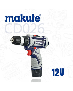 Makute 12v Li-on Cordless Drill With Quick Charger (Cd026)
