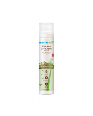 Mamaearth Aloe Vera Day Cream with SPF 30 with Aloe Vera & Ashwagandha for a Youthful Glow - 50 g
