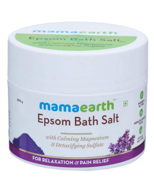 Mamaearth Epsom Bath Salt for Relaxation and Pain Relief 200gm