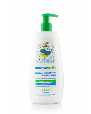 Mamaearth Deeply Nourishing Wash for Babies 400 ml