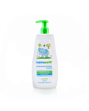 Mamaearth Gentle Cleansing Shampoo for babies (400ml, 0-5 Yrs)