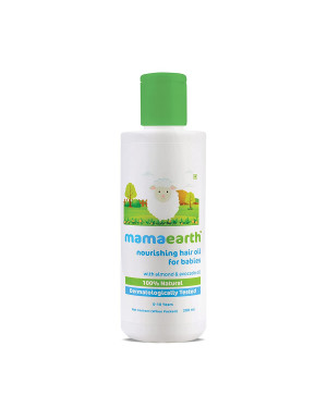 Mamaearth Nourishing Baby Hair Oil with Almond & Avocado, 200ml