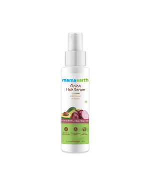 Mamaearth Onion Hair Serum With Onion & Biotin For Strong, Frizz-Free Hair – 100 Ml