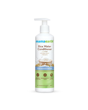 Mamaearth Rice Water Conditioner with Rice Water & Keratin for Damaged, Dry and Frizzy Hair - 250 ml