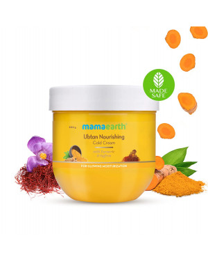 Mamaearth Ubtan Nourishing Cold Winter Cream for Winter with Turmeric & Saffron for Glowing Moisturization– 200 g