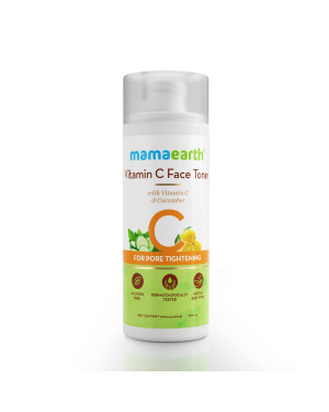 Mamaearth Vitamin C Face Toner with Vitamin C & Cucumber for Pore Tightening, 200ml