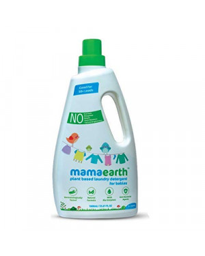 Mamaearth's Plant Based Baby Laundry Liquid Detergent, With Bio-Enzymes and Neem Extracts, 1000ml