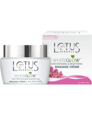 Lotus White Glow Skin Whitening & Brightening Massage Creme 60 g