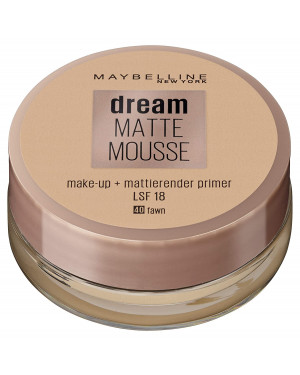 Maybelline Dream Matte Mouse Foundation With fps/18-40 Cannelle 18ml