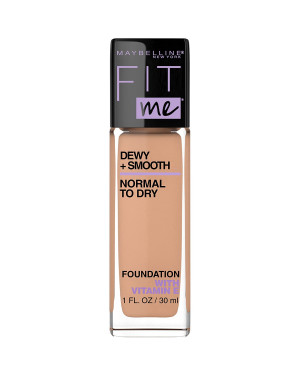 Maybelline Fit Me Dewy + Smooth Foundation Makeup Pure Beige