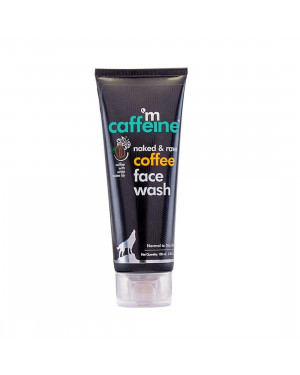 mCaffeine Coffee Face Wash for Fresh & Glowing Skin (100ml) | Hydrating Face Cleanser for Oil & Dirt Removal | Daily-Use Natural Face Wash for Men & Women | Suitable for All Skin Types