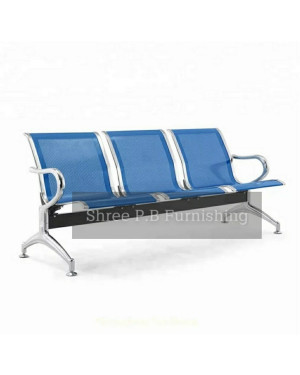 MDF 3 Seater Steel Sofa