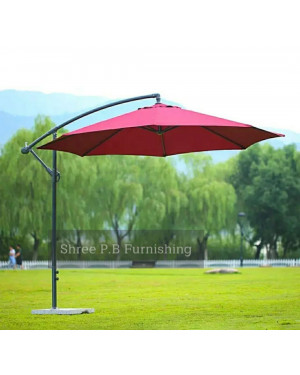 MDF Outdoor Garden/Patio Umbrella With Marble Base