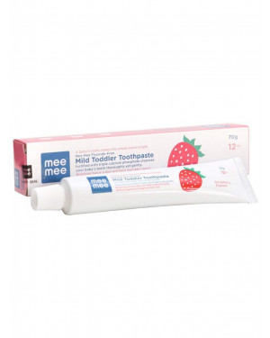 Mee Mee Toothpaste 3600 Strawberry Flavour 70 Gm