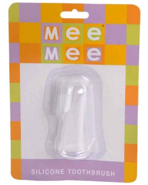  Mee Mee Silicon Tooth Brush MM-1020 (White)