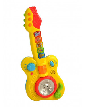 Mee Mee Rock-N-Roll Guitar Musical Toy, Multi Color