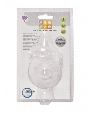 Mee Mee Medium Size Pro-Flow Technology Silicone Teat MM-1855 
