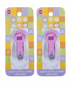  Mee Mee Nail Cutter MM-3800(A) (Pack of 2, Pink)