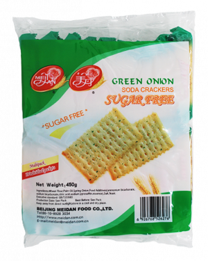Meidan Green Onion Soda Cracker Sugar Free 450gm