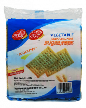 Meidan Vegetable Soda Crackers Sugarfree 450gm