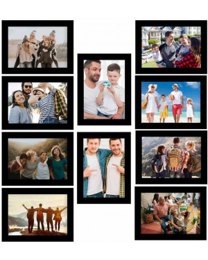Memory Wall Collage Photo Frame - Set of 10 Photo Frames for 10 Photos of 8"x10"