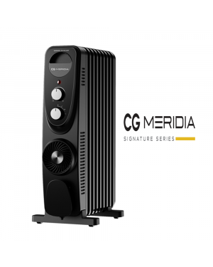 CG CGMROFR9F Meridia Oil Filled Radiator Heater 9 Fin