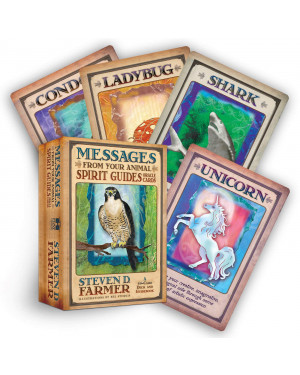Messages From Your Animal Spirit Guides Oracle Cards by Steven Farmer, Bee Sturgis (Illustrator)