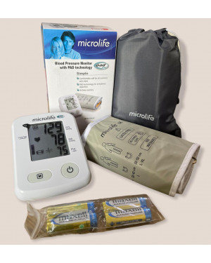 MICROLIFE 3 YEARS GUARANTEE Automatic Blood Pressure Machine BP A2 - Swiss Brand - 1