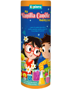 Explore My Vanilla Candle Making Lab DIY Starter Kit for Both Boys and Girls