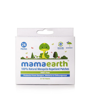 Mamaearth Natural Repellent Mosquito Patches For Babies with 12 Hour Protection, 24 Patches