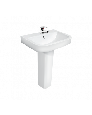Hindware Mini Neo 10099 Pedestal Wash Basin 50 × 40 × 80 cm