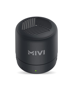 Mivi Play Bluetooth Speaker with 12 Hours Playtime. Wireless Speaker Made in India with Exceptional Sound Quality, Portable and Built in Mic