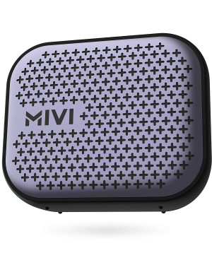 Mivi Roam 2 Bluetooth 5W Portable Speaker,24 Hours Playtime,Powerful Bass, Wireless Stereo Speaker with Studio Quality Sound,Waterproof, Bluetooth 5.0 and in-Built Mic with Voice Assistance