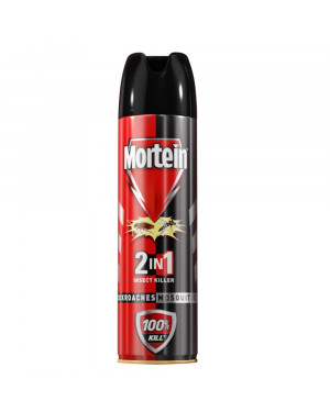 Mortein 2 In 1 Insect Killer Spray - 425ml,Pack of 1 (Cockroaches & Mosquitoes)