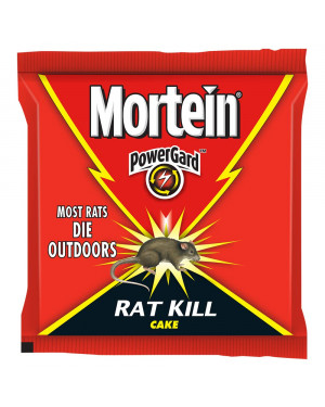 Mortein Power Gard Rat Killer Cake - 25G, Red