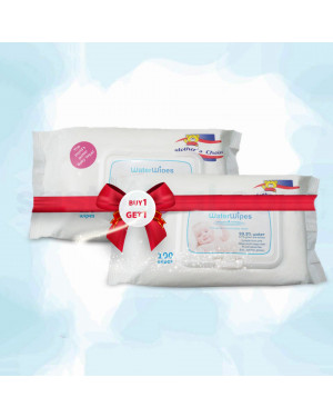 Mother's Choice Water Wipes(100 Wipes Per Pack, Buy 1 Pack Get 1 Free)