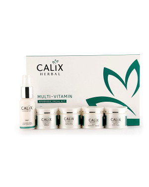 Calix Herbal Multi Vitamin Ayurvedic Facial Kit (260 G)