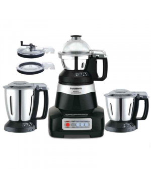 Panasonic Monster 750W Black Mixer Grinder with 3 Stainless Steel Jars-MX-AE375BLK