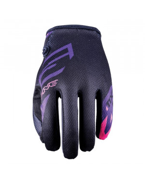 FIVE MXF4 WOMAN Scrub Black/Pink Offroad Gloves for Motorcycle/Scooter