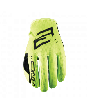 FIVE MXF 4 Mono Fluo Yellow Offroad Gloves for Motorcycle/Scooter