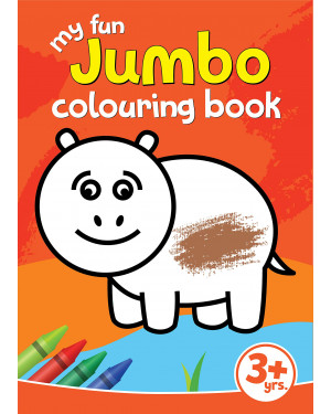 My Fun Jumbo Colouring Book: 80 Big Pictures to Colour by Pegasus Team