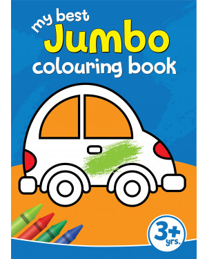 My Best Jumbo Colouring Book by Pegasus, Jon Anderson 