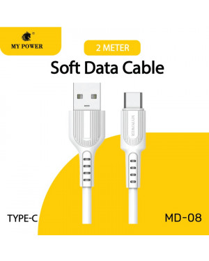 My Power MD08 Soft Data Cable 2mt Type C