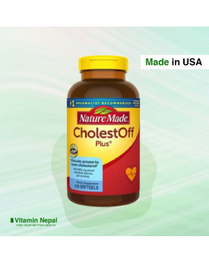 Nature Made CholestOff Plus Dietary supplement – 210 Softgels