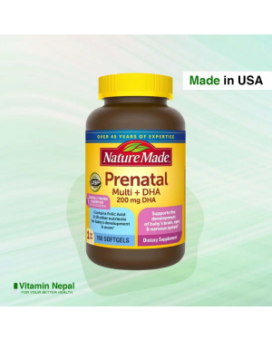 Nature Made Prenatal Multi+ DHA 200 Mg -150 Softgels