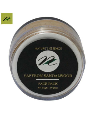 Nature's Essence Saffron - Sandalwood Face Pack 50 gm