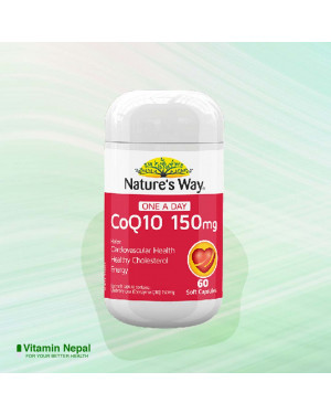 Nature’s Way Coq10 (150Mg) Healthy Cholesterol – 60 Capsules